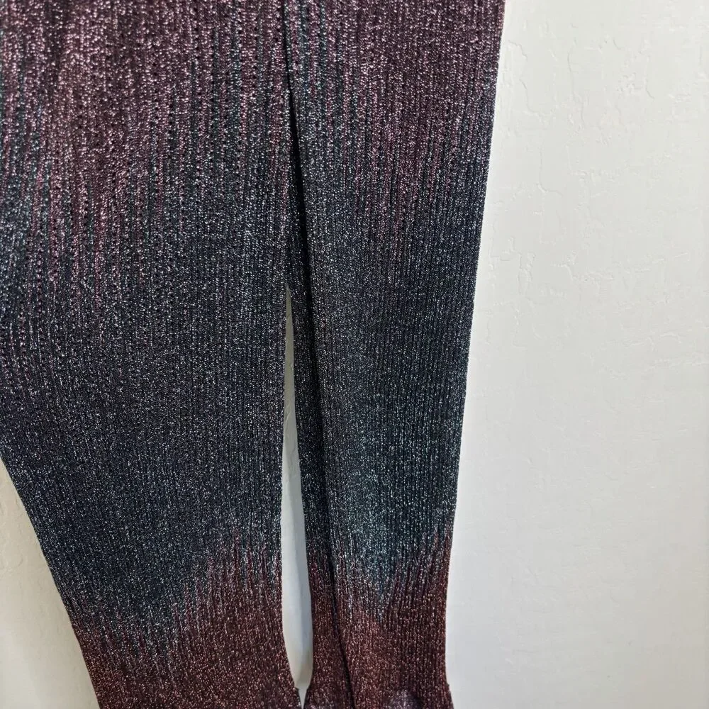 M Missoni Metallic Crochet Knit Wide Jumpsuit - Picture 3 of 9